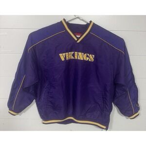 Vintage Minnesota Vikings Jacket Mens XL NFL Football Starter Pullover 90s‎